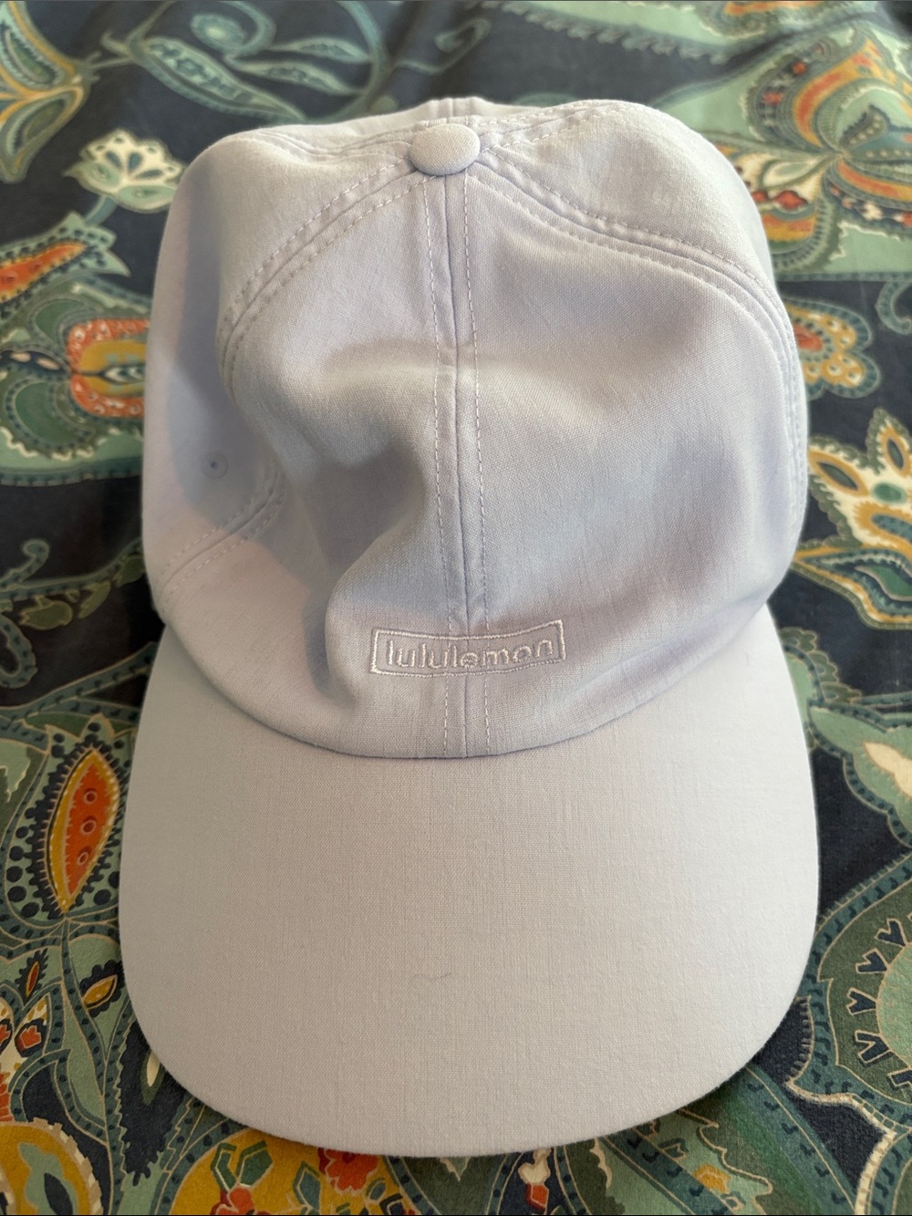 lululemon light purple logo baseball cap